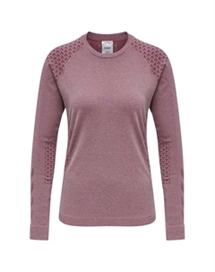 Футболка с длинным рукавом CI Seamless, розовый Hummel