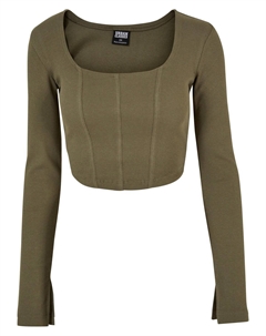 Лонгслив s, оливковый Urban classics