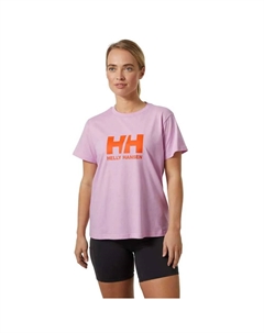 Футболка Logo 2.0, фиолетовый Helly hansen