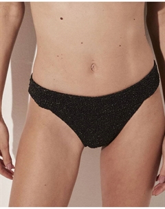 Простые бразильские плавки бикини, черный Agua de coco