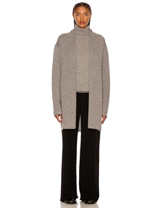 Фулхэм Кардиган, цвет Medium Heather Grey The row