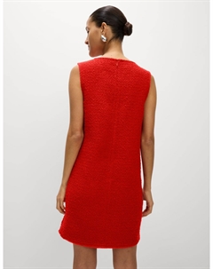 Мини-платье-футляр с текстурой и шерстью, красный Marks & spencer