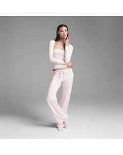 Прямые брюки, цвет barely pink Skims