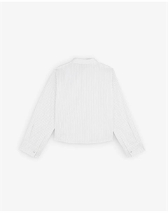 Женская укороченная хлопковая рубашка, белый Scalpers