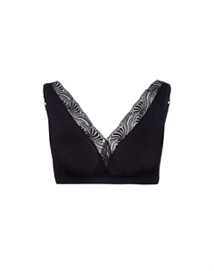 Мягкий бюстгальтер Cotton Delight, черный Hanro