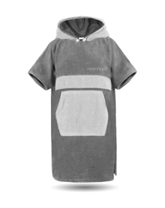 Халат-пончо для серфинга, цвет Grau/hellgrau Normani