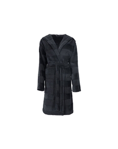 Женский и мужской халат «Сантьяго», черный Vossen