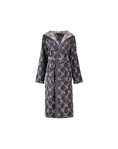 Женские халаты с капюшоном Василек 1646 антрацит - 77, серый Joop