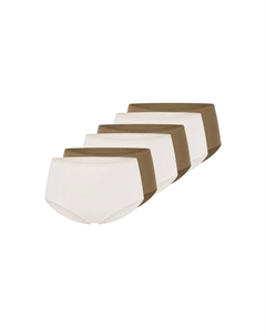 Трусы-миди, набор из 6 предметов первой необходимости, цвет Khaki / Creme Schiesser