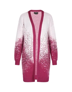Вязаный кардиган Knit Cardigan, цвет dark pink Faina