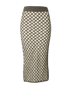 Юбка макси Skirt, хаки Weekday