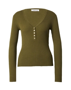 Базовый свитер Sweater Alesia, зеленый Edited