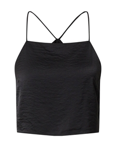 Топ на тонких бретельках Top Kaiko, черный Edited