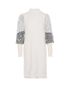 Вязаное платье Knitted dress, белый Faina