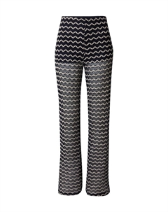 Тканевые брюки Wide leg Pants Finn, морской синий Edited