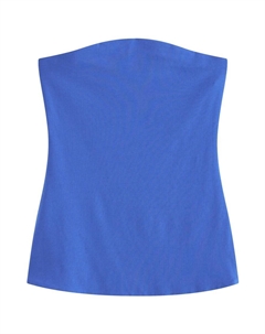 Укороченный топ Top, синий Next