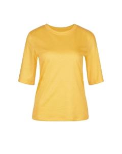 Женская рубашка с коротким рукавом, цвет Golden Cab Yellow Calida