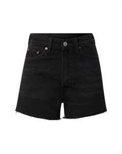 Джинсовые шорты Regular Jeans Rowe, черный Weekday