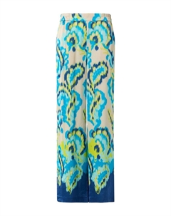 Тканевые брюки Wide leg Pants, цвет turquoise/dark blue Comma,