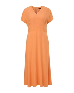 Платье миди Dress, цвет mandarine Comma,
