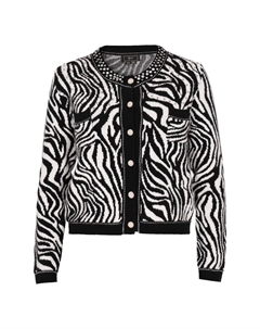 Вязаный кардиган Knit Cardigan, черный Faina