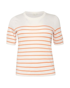 Тонкий вязаный свитер Sweater Malia, белый Kaffe curve