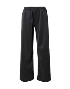 Тканевые брюки Wide leg Pants Aida, черный Weekday