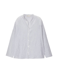 Рубашка Blouse, цвет silver grey Pull & bear