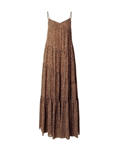 Платье макси Dress, цвет caramel/dark brown Michael michael kors