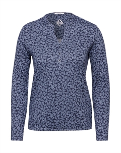 Лонгслив Shirt, темно-синий Cecil