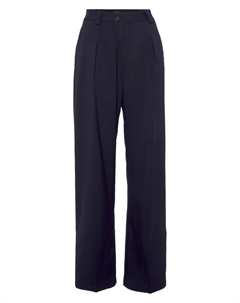 Брюки со складками спереди Loose fit Pleat-Front Pants, темно-синий Replay