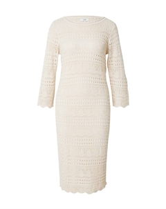 Вязаное платье Knitted dress SUN LAY, кремовый Jdy
