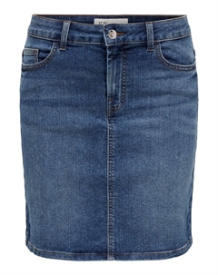 Юбка мини Skirt, синий деним Jdy
