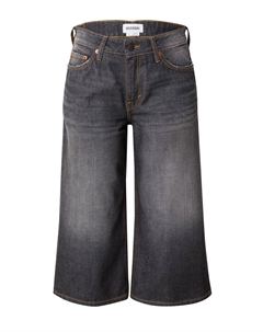 Джинсовые шорты Wide leg Jeans, черный Weekday