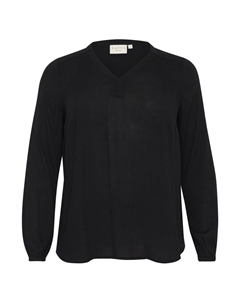 Блузка Blouse, черный Kaffe curve