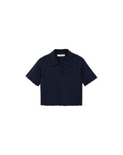 Тонкий вязаный свитер Sweater Tablao, морской синий Mango