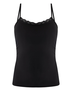 Кружевной топ Top, черный Faina