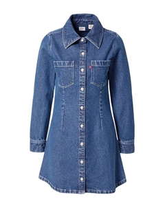 Платье рубашка  Shirt Dress Mini Dress, синий Levi's®