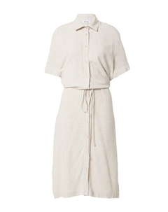 Платье рубашка Shirt Dress Carla, белый Weekday