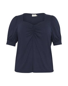 Футболка Shirt Sissy, морской синий Kaffe curve