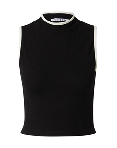 Классический топ Shirt Kaori, черный/белый Edited