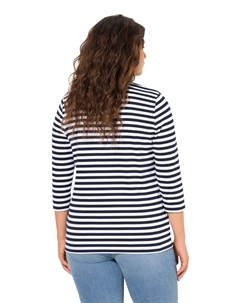 Топ Shirt, морской синий Ulla popken