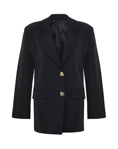 Классический блейзер Blazer, черный Trendyol