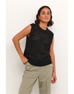 Тонкий вязаный свитер Sweater Silja, черный Kaffe