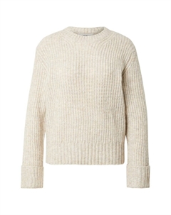 Тонкий вязаный свитер Sweater SILJA, пятнистый бежевый Jdy