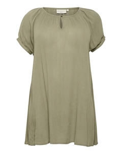 Туника Tunic Ami, оливковый Kaffe curve