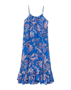 Мини платье Dress, королевский синий Mango