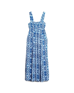 Платье макси Dress, синий Superdry