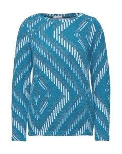 Лонгслив Shirt, светло-синий Cecil