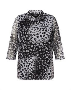 Топ Shirt, черный Ulla popken